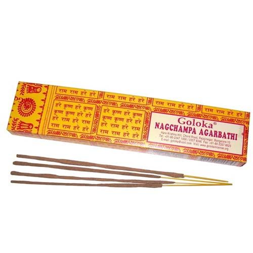 Goloka Nag Champa Incense – Timeless Fragrance for Purification, Peace, and Spiritual Clarity