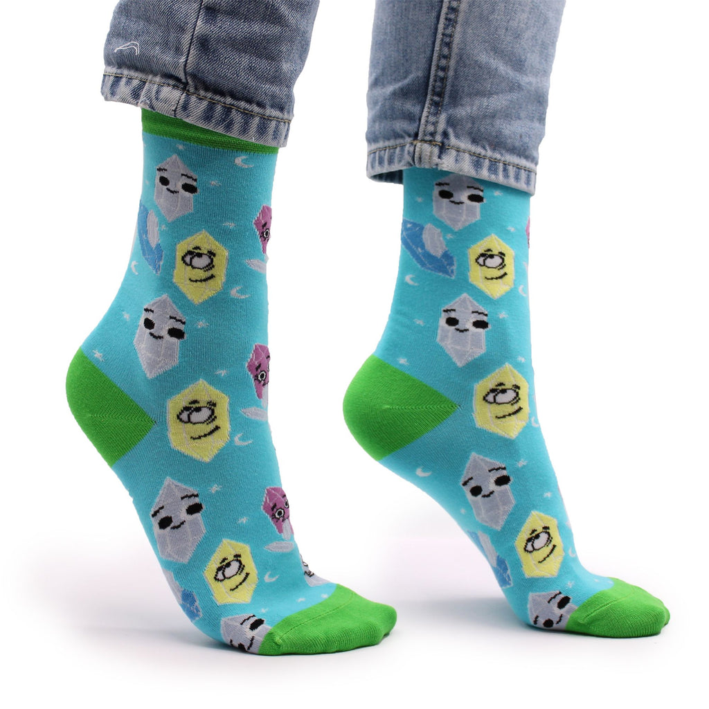 Hop Hare Bamboo Socks | Lucky Gemstones