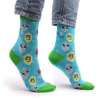 Hop Hare Bamboo Socks | Lucky Gemstones