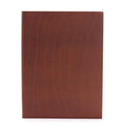 Dark Tan Leather Daily Notebook, leather notebook product photograph