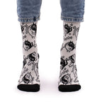 Hop Hare Bamboo Socks | Ying Yang