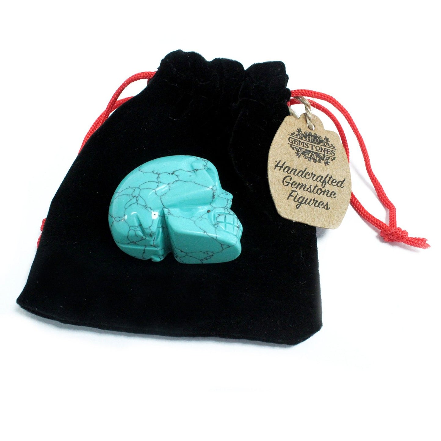 Gemstone Skull - Jade