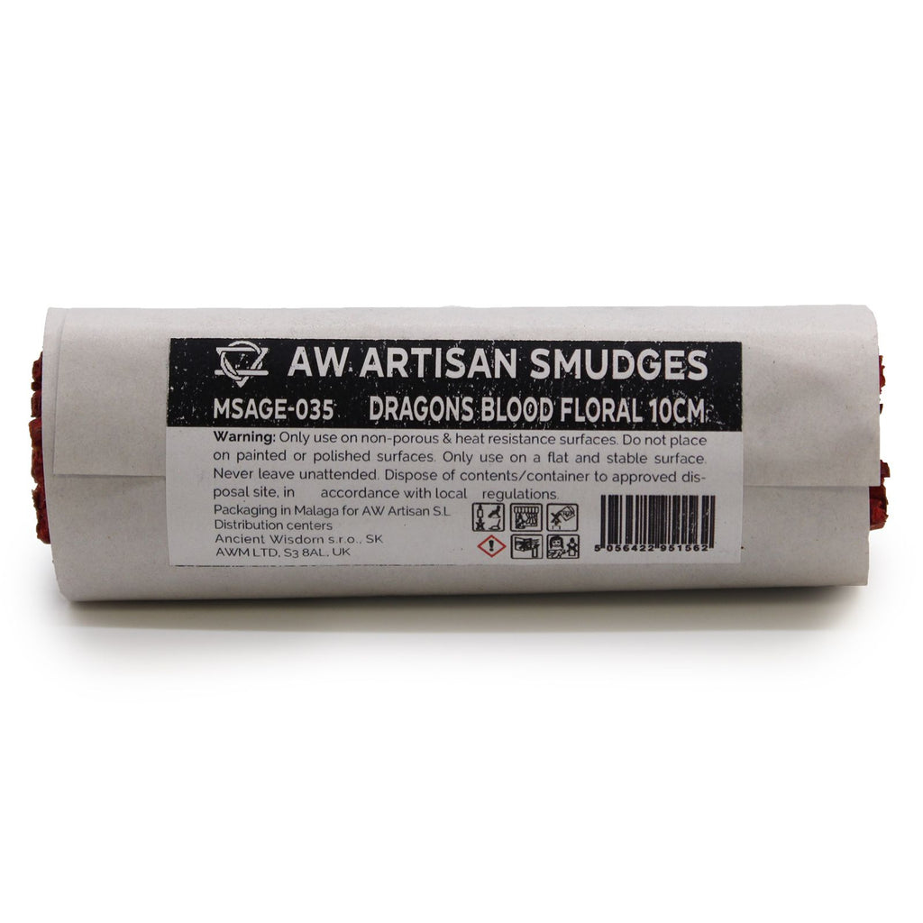 Dragon’s Blood Floral Sage Smudge Stick - 10 cm