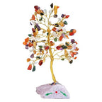 Indian Mixed Gemstone Crystal Tree – 160 Stones