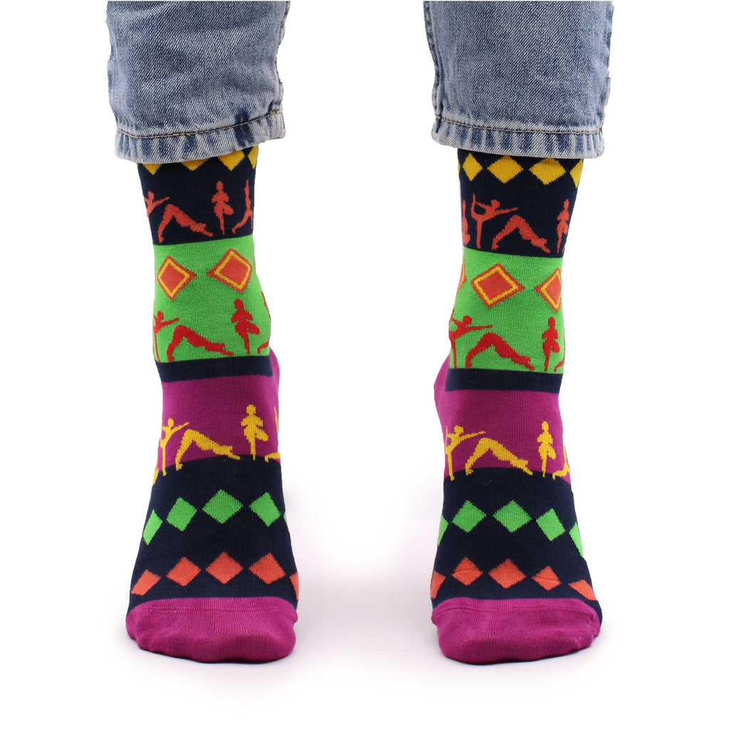 Hop Hare Bamboo Socks | Yoga Poses