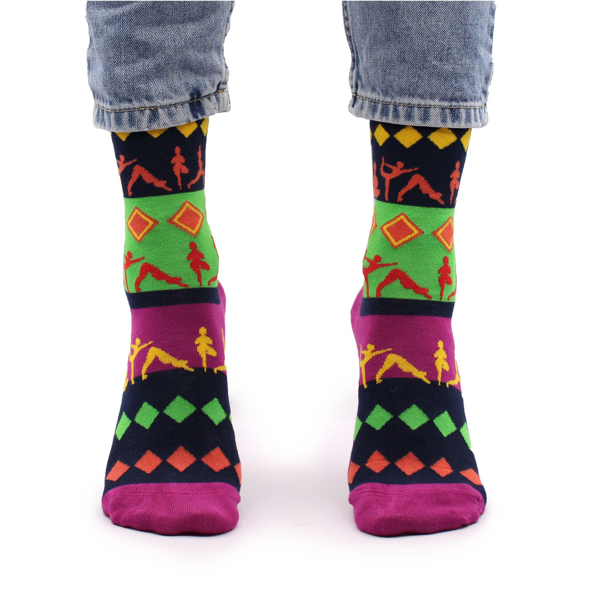 Hop Hare Bamboo Socks | Yoga Poses
