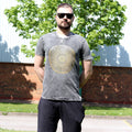 Small Stone Washed T-Shirt - Mandala - Dark Grey